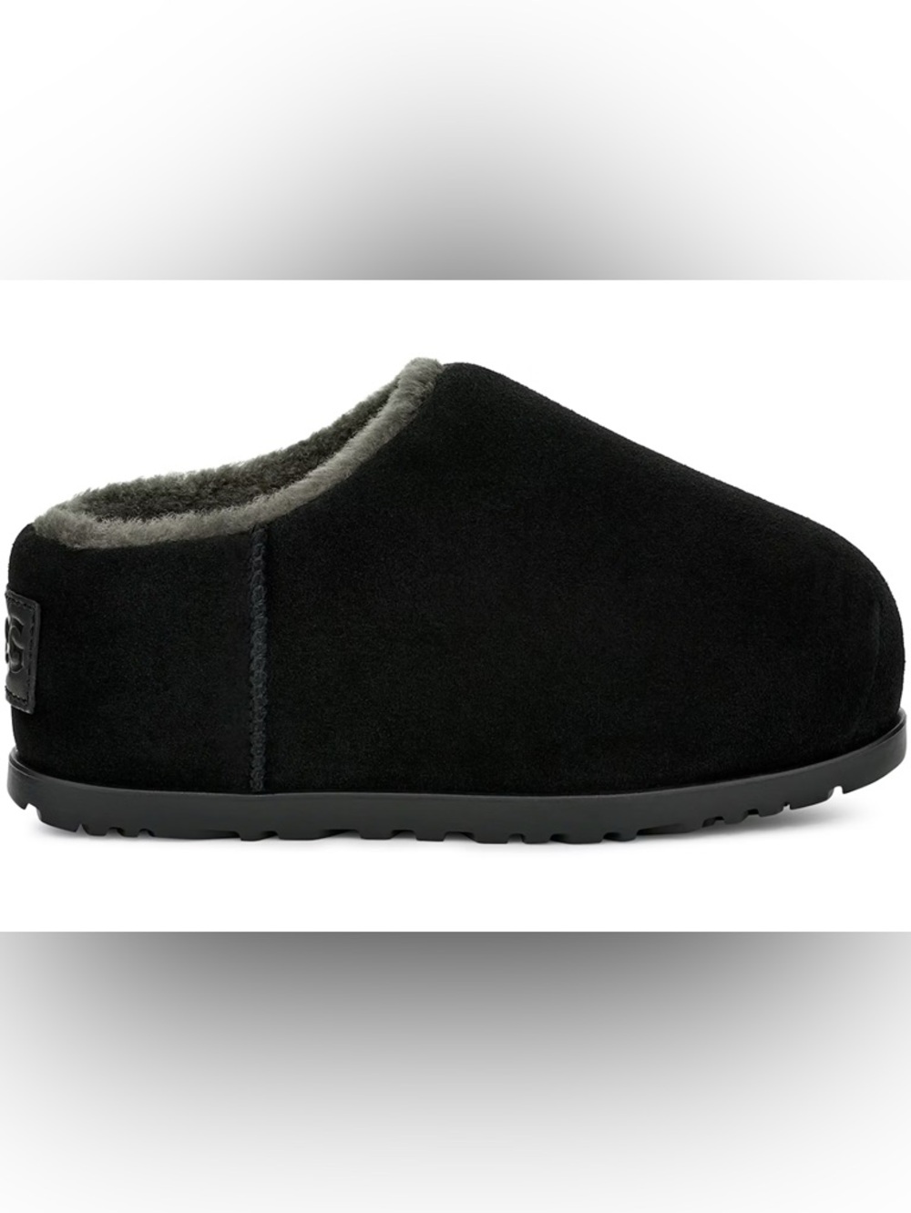 Ugh Black Pumped Slide Clog